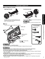 Preview for 7 page of Panasonic Viera TH-58PE75U Operating Instructions Manual