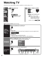 Preview for 20 page of Panasonic Viera TH-58PE75U Operating Instructions Manual