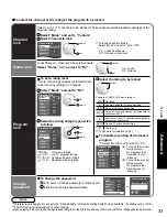 Preview for 33 page of Panasonic Viera TH-58PE75U Operating Instructions Manual