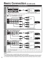 Предварительный просмотр 12 страницы Panasonic VIERA TH-58PZ800U Quick Start Manual