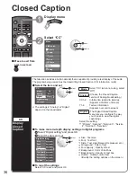 Предварительный просмотр 36 страницы Panasonic VIERA TH-58PZ800U Quick Start Manual