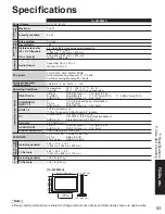 Предварительный просмотр 53 страницы Panasonic VIERA TH-58PZ800U Quick Start Manual