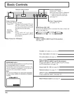 Предварительный просмотр 14 страницы Panasonic Viera TH-65PHD8 Operating Instructions Manual