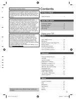 Preview for 3 page of Panasonic Viera TH-L47E5Z Operating Instructions Manual