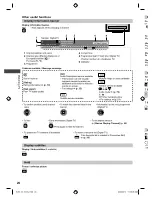 Preview for 20 page of Panasonic Viera TH-L47E5Z Operating Instructions Manual