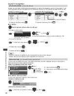 Preview for 46 page of Panasonic Viera TH-P42VT30Z Operating Instructions Manual