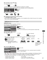 Preview for 57 page of Panasonic Viera TH-P42VT30Z Operating Instructions Manual