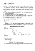 Предварительный просмотр 3 страницы Panasonic Viera TH-P42X50D Service Manual