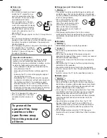 Предварительный просмотр 3 страницы Panasonic VIERA TH-P55VT60A Operating Instructions Manual