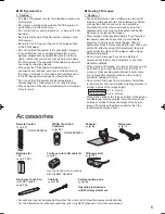 Предварительный просмотр 5 страницы Panasonic VIERA TH-P55VT60A Operating Instructions Manual