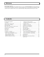 Preview for 2 page of Panasonic Viera TX-20LA60F Operating Instructions Manual