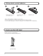 Preview for 4 page of Panasonic Viera TX-20LA60F Operating Instructions Manual