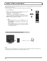 Preview for 22 page of Panasonic Viera TX-20LA60F Operating Instructions Manual