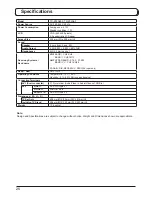 Preview for 26 page of Panasonic Viera TX-20LA60F Operating Instructions Manual