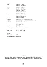 Предварительный просмотр 2 страницы Panasonic Viera TX-26LE8F Service Manual