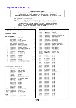 Предварительный просмотр 19 страницы Panasonic Viera TX-26LE8F Service Manual