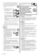 Предварительный просмотр 4 страницы Panasonic Viera TX-32CS510B Operating Instructions Manual