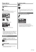 Предварительный просмотр 13 страницы Panasonic Viera TX-32CS510B Operating Instructions Manual