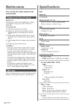 Preview for 16 page of Panasonic viera TX-32CS600B Operating Instructions Manual