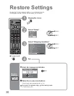 Preview for 30 page of Panasonic Viera TX-32LED7FM Operating Instructions Manual