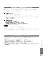 Preview for 39 page of Panasonic Viera TX-32LED7FM Operating Instructions Manual