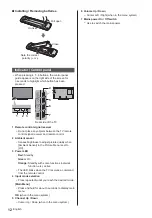 Предварительный просмотр 12 страницы Panasonic VIERA TX-40CS520E Operating Instructions Manual