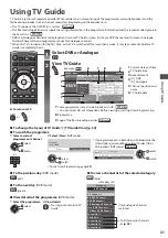 Предварительный просмотр 21 страницы Panasonic Viera TX-L32E30B Operating Instructions Manual