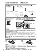 Предварительный просмотр 6 страницы Panasonic Viera TX-L32U2B Operating Instructions Manual