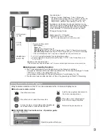 Предварительный просмотр 9 страницы Panasonic Viera TX-L32U2B Operating Instructions Manual