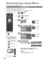 Предварительный просмотр 34 страницы Panasonic Viera TX-L32U2B Operating Instructions Manual