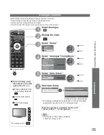 Preview for 35 page of Panasonic Viera TX-L32U2B Operating Instructions Manual