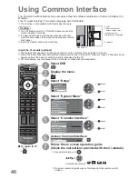 Preview for 46 page of Panasonic Viera TX-L32U2B Operating Instructions Manual