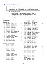 Preview for 28 page of Panasonic Viera TX-L32X3E Service Manual