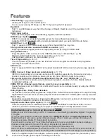 Preview for 2 page of Panasonic Viera TX-P42ST30B Operating Instructions Manual