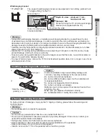 Preview for 7 page of Panasonic Viera TX-P42ST30B Operating Instructions Manual