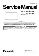 Preview for 1 page of Panasonic Viera TX-P50VT20E Service Manual