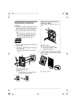 Preview for 10 page of Panasonic VL-SWD273 Installation Manual