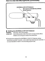 Preview for 6 page of Panasonic VW-VMS1E Operating Instructions Manual