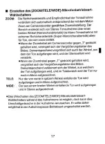 Preview for 17 page of Panasonic VW-VMS1E Operating Instructions Manual