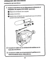 Preview for 34 page of Panasonic VW-VMS1E Operating Instructions Manual