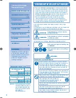 Предварительный просмотр 18 страницы Panasonic WHUD30BE51 Operating Instructions Manual