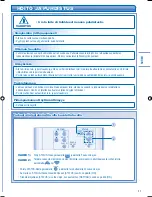 Предварительный просмотр 31 страницы Panasonic WHUD30BE51 Operating Instructions Manual