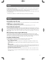 Preview for 7 page of Panasonic WJ-HD616/1000 Installation Manual