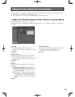 Preview for 65 page of Panasonic WJ-HD616/1000 Installation Manual