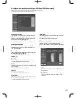 Preview for 93 page of Panasonic WJ-HD616/1000 Installation Manual