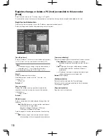 Предварительный просмотр 110 страницы Panasonic WJ-HD616/1000 Installation Manual