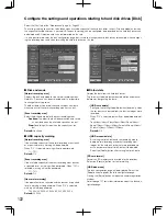 Preview for 122 page of Panasonic WJ-HD616/1000 Installation Manual