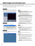 Preview for 40 page of Panasonic WJ-ND300A/10000V Operating Instructions Manual