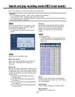 Preview for 73 page of Panasonic WJ-NV200VK Operating Instructions Manual