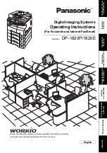 Panasonic Workio DP-1820P Operating Instructions Manual preview